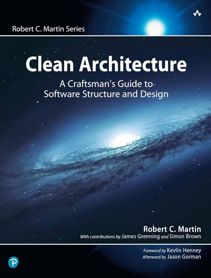 Pearson Clean Architecture: A Craftsman’s Guide to Software Structure and Design