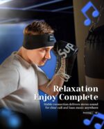 Perytong Sleep Headphones Sports Headphones with Speakers Perfect for Training, Jogging, Yoga, Insomnia, Side Sleepers - Image 7