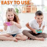 Handheld Games for Kids Adults with Built in 268 Classic Retro Video Games,3.0'' Color Screen Rechargeable Portable Arcade Gaming Player,Boys Girls Travel Electronics Toys Birthday Gift (A-Blue) - Image 4
