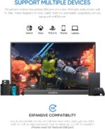 ARZOPA 16" 2.5K Portable Monitor, 2560x1600 QHD IPS Display 123% sRGB with Built-in Stand USB-C HDMI Eye Care External Second Screen for Mac Laptop Phone PS4/5 Xbox Switch -Z1RC - Image 7