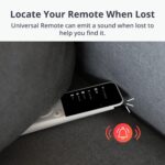 SwitchBot Multi-Use Smart Universal Remote Control with Customized App, Hub Required, Control 10 IR, 15 Bluetooth Devices & 10 Scenes, Compatible with TV/AC/SwitchBot Bot, Curtain, Blind Tilt and more - Image 9