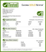 California Gold Nutrition, CollagenUP®, Hydrolyzed Marine Collagen Peptides with Hyaluronic Acid and Vitamin C, Unflavored, 7.26 oz (206 g) - Image 4