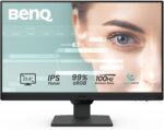 BenQ GW2490 100Hz Gaming Computer Monitor 24" FHD 1920x1080p | IPS | Eye-Care Tech | Low Blue Light | Anti-Glare | Adaptive Brightness | Built-in Speakers | DisplayPort | HDMI x 2