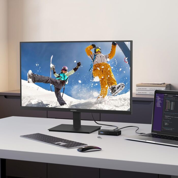 KOORUI E2212F 22 Zoll Monitor Full-HD, 100 Hz, 5ms, Eye Comfort, sRGB 99% Farbumfangs,(1920 x 1080, HDMI, VGA, Neigbar, VESA 75x75) - Image 10