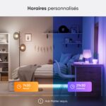 Nanoleaf Matter Essentials 2 Pack Wifi Smart LED Bulbs E27 Smart RGBW Smart Lights, Custom Timetables, App/Voice Control (Compatible with Alexa, Apple, Google), Living Room Office Gaming - Image 3