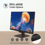 BenQ GW2490 100Hz Gaming Computer Monitor 24" FHD 1920x1080p | IPS | Eye-Care Tech | Low Blue Light | Anti-Glare | Adaptive Brightness | Built-in Speakers | DisplayPort | HDMI x 2 - Image 6