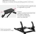 Dshot Racing Wheel Stand for Logitech G25/G27/G29/G920/PS4/Xbox - Image 4
