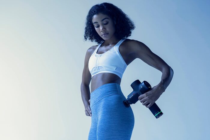 Hypervolt Plus (Bluetooth) - Handheld Massage Device (30% more powerful) Featuring QuietGlide with 3 Speeds, 5 Interchangeable Heads and Bluetooth connectivity to Hyperice App powered by HyperSmart - Image 6