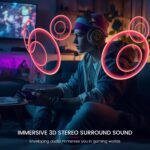 EKSA StarEngine S Gaming Headset, Gaming Headphones for PC, PS4/PS5, Switch, Xbox One/Series X/S & Mobile with Detachable Microphone, 3.5mm Wired Headphone - Image 5
