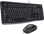 Logitech 920002565 MK120 Wired Desktop Set, Keyboard/Mouse,