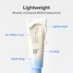 Beauty of Joseon Relief Sun Aqua-Fresh Sunscreen Rice + Panthenol SPF 50+ PA++++ Lightweight Daily UV Protector for Acne-Prone Sensitive Skin Korean skincare for Men and Women 50ml - Image 5