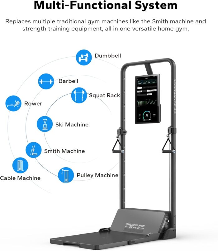 Speediance All-in-one Smart Gym, Smart Fitness Training Equipment, Total Body Resistance Training Machine, Strength Training Machine - Image 7