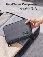 UGREEN Electronic Organizer, Double Layer Travel Gadget Bag compatible for USB Cable, SD Card, Hard Drive, Power Bank, Digital Camera, iPad Mini/Nintendo Swith Console/E-book or Tablet up to 7.9'' - Image 7