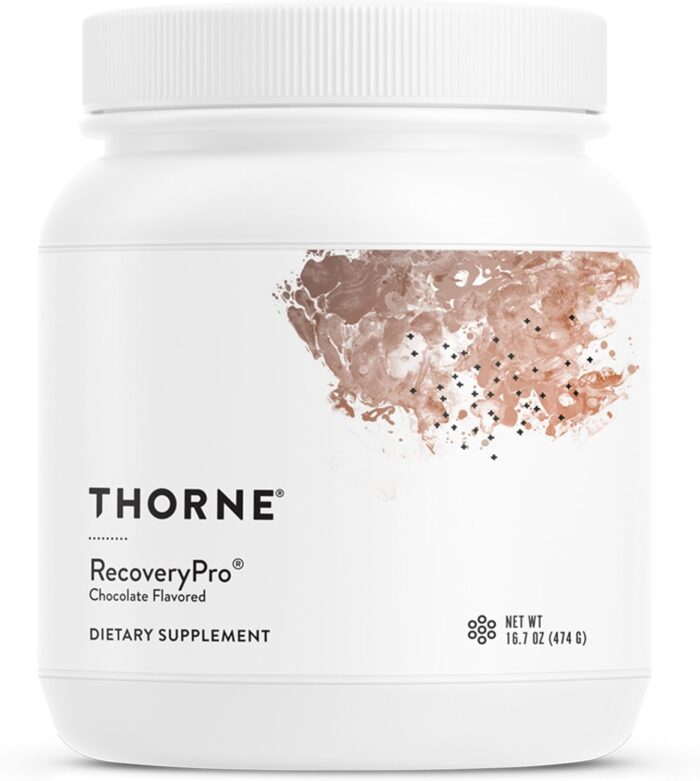 THORNE RecoveryPro – Whey Protein Muscle Recovery Supplement – Support Nutrition, Workout Performance & Sleep – NSF Certified for Sport – 12 servings – 476 grams
