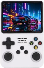 Dpofirs Handheld Game Console, 3.5 Inch Screen, Mini Retro Console, Portable Pocket Console, 3000mAh Battery, Retro Emulator Systems, Portable Handheld Video Game Console (64G)