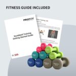 PROIRON Neoprene Dumbbells Weights Exercise & Fitness Dumbbells in 1kg 1.5kg 2kg 3kg 4kg 5kg 8kg 10kg Pair - Image 6