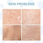 LAIKOU Milk Skincare Set, 5pcs Hydrating Facial Kit Milk Beauty Gift Sets for Teenage Girls with Cleanser, Day Cream, Night Cream, Eye Cream, Sunscreen , for Deep Hydrating Smoothing (B) - Image 2