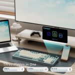 RK ROYAL KLUDGE S98 Mechanical Keyboard with Smart Display and Knob, Top Mount 96% BT/2.4G/USB-C Wireless Mechanical Keyboard, Hot Swapping, Software Support - Image 2