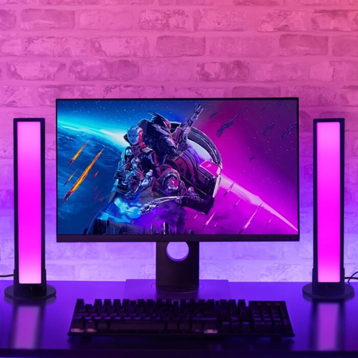 Bonlux Smart LED Light Bar, RGB Bar Lamp USB Ambiance Gaming Lights with Multiple Lighting Effects and Music Modes for Room, PC, PC Accessories, Desk Mood App Control - Image 7
