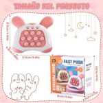 TXC-JY A Popular Adult Game, Portable Game, Video Game, Travel Game, Pressure Sensitive Fashion Toy, Christmas Birthday Gift for Boys and Girls! (Pink) - Image 6