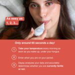 Daysy 2.0 Medical Device for Cycle and Ovulation Monitoring | Indicates Fertile and Non-Fertile Days - 99.4% Accuracy | Also for Pregnancy Planning - Image 4