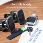LISEN 2 Pack Magnetic Car Phone Holder Car Mobile Phone Holder Hands-Free Vent 6 Metal Plates Fit All iPhone 16/15/14/13/12 Pro Max Plus, Samsung Galaxy S25 Ultra S24 - Image 8