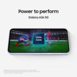 Samsung Galaxy A36 5G (Awesome Black, 8GB, 256GB) | Awesome Intelligence - AI Smartphone: Circle to Search, My Filter, Object Eraser | 4nm Snapdragon Processor | Flagship Grade Selfie Camera- - Image 8