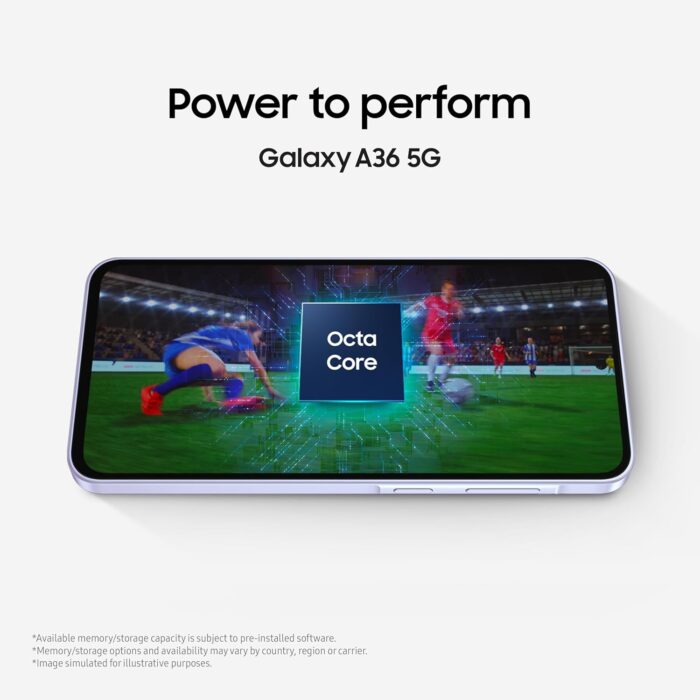 Samsung Galaxy A36 5G (Awesome Black, 8GB, 256GB) | Awesome Intelligence - AI Smartphone: Circle to Search, My Filter, Object Eraser | 4nm Snapdragon Processor | Flagship Grade Selfie Camera- - Image 8