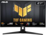 ASUS TUF Gaming VG279QM1A Gaming Monitor – 27-inch, Full HD(1920x1080), 280Hz(OC), Fast IPS, ELMB Sync, 1ms (GTG), Freesync Premium™, G-Sync compatible, Variable Overdrive, 100% sRGB, HDR