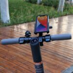 Segway Ninebot Phone Mount, Adjustable Electric Scooter eMoped Bicycle Handlebar Holder, Fits All iPhone's, 12, 11, X, iPhone 8, Samsung Galaxy, Holds Any 4-6.5 inches Cellphone,Black - Image 7