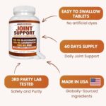 Arazo Nutrition Glucosamine Chondroitin Turmeric Msm Boswellia Joint Support Supplement for Relief (10oz,180 Tablets) - Image 6