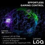 Lenovo LOQ 15IAX9 Gaming Laptop with LA1 AI Chip, 15.6" FHD 144Hz Display, Intel i5-12450HX, 24GB RAM, 512GB SSD, RTX 4050 6GB, Backlit Eng- Ar KB, Win 11, Luna Grey - [83GS00C3AX] - Image 7