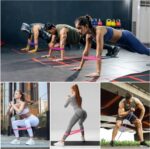 BEANPRECOY 5 Pcs Resistance Bands, Exercise Resistance Bands, Rubber Resistance Loop Bands with 5 Different Resistance Levels with Carrying Pouch for Home Workout, Strength Training, Yoga, Pilates - Image 5