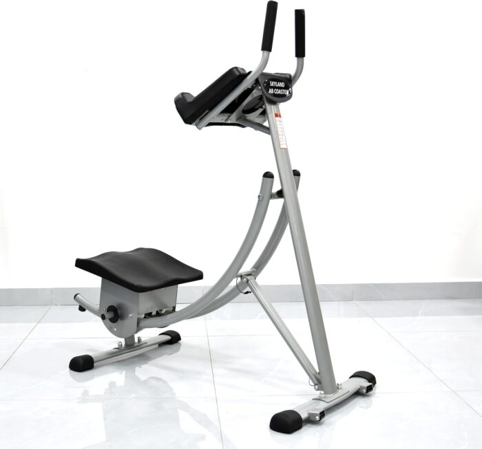 SKY LAND Ab Coaster Abs Trainer – Home Gym Fitness Equipment for Targeting Upper & Lower Abs, Weight Loss, and Core Strengthening with Ergonomic Design for Effective Abdominal Muscle Workout - Image 6