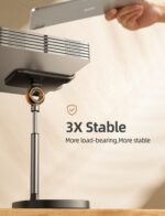 LISEN Mobile Phone Stand Adjustable iPad Stand for Desk, Office Desk Phone Accessories Fits for All Mobile Phones, iPhone, Switch, Kindle, iPad, Tablet 4-10in - Image 7