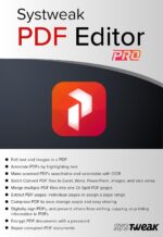 Systweak PDF Editor - Software for Windows - 1 PC, Lifetime | View, Create, Edit, Protect and Sign PDFs | Merge & Split (Via Email Delivery Only - in 2 hours, No- CD), - Image 3