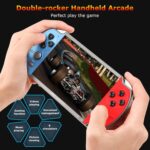 Morelian X7 4.3 Inch Video Game Console Handheld Game Players Double Rocker 8GB Memory Built in 1000 Games MP5 Game Controller TV Output - Image 7