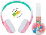 ONANOFF BuddyPhones Wave Waterproof Wireless Bluetooth headphones for Kids, Pink - Image 3