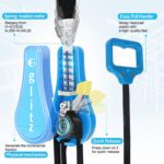 glitz Cervical Neck Traction Device for Home Use, Portable Neck Stretcher Hammock Over Door for Neck Pain Relief, Neck Sling for Spine Decompression - Image 2
