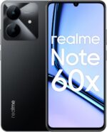 Realme Note 60X (3GB RAM, 64GB Storage) - 6.74" 90Hz Display, 5000mAh Battery, Unisoc T612, 8MP Camera, Android 14 | Dual SIM | Reinforced Glass | Type-C - Middle East Version (Marble Black)