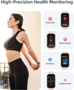 Parsonver Fitness Tracker with Step Counter/Calories/Stopwatch, Health Activity Tracker with Heart Rate Sleep Monitor, IP68 Waterproof Smart Watch 110+ Sport Modes Pedometer Watch - Image 3