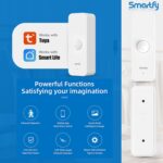 Smartfy Tuya Smart Wifi PIR Sensor, PIR Motion sensor linkable with All Tuya devices for Smart Scene, Easy to Fix with adhesive, 120 Degree 6m detection, Works with Tuya, Smart life, 2xAAA Included - Image 3