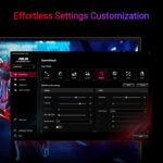 ASUS ROG Strix XG27UCS USB Type-C Gaming Monitor – 27-inch 4K UHD (3840x2160), 160Hz (Above 144Hz), 1ms (GTG), Fast IPS, Extreme Low Motion Blur Sync - Image 8