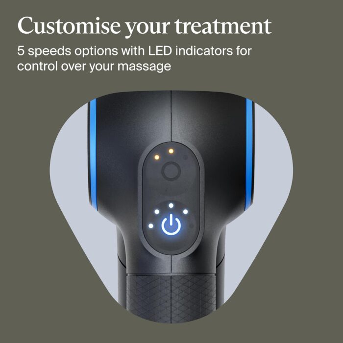 Theragun Prime Quiet Percussion Massage Gun for Deep Tissue Muscle Pain Relief, Portable Neck and Back Pain Relief, Handheld Electric Massager, Remote Bluetooth Conectivity and USB-C Charging, 5th Gen - Image 6
