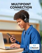 soundcore By Anker H30i Wireless On-Ear Headphones, Foldable Design, Pure Bass, 70H Playtime, Bluetooth 5.3, Lightweight and Comfortable, App Connectivity, Multipoint Connection - Image 4