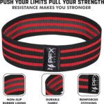 PFX Resistance Bands Set – Non-Slip Fabric Exercise Bands for Women & Men – Hip, Glutes, Legs, Butt & Thigh Workout Bands – Heavy-Duty Elastic Fitness Loop Bands for Squats, Yoga & Pilates - Image 3