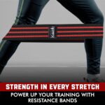 PFX Resistance Bands Set – Non-Slip Fabric Exercise Bands for Women & Men – Hip, Glutes, Legs, Butt & Thigh Workout Bands – Heavy-Duty Elastic Fitness Loop Bands for Squats, Yoga & Pilates - Image 5