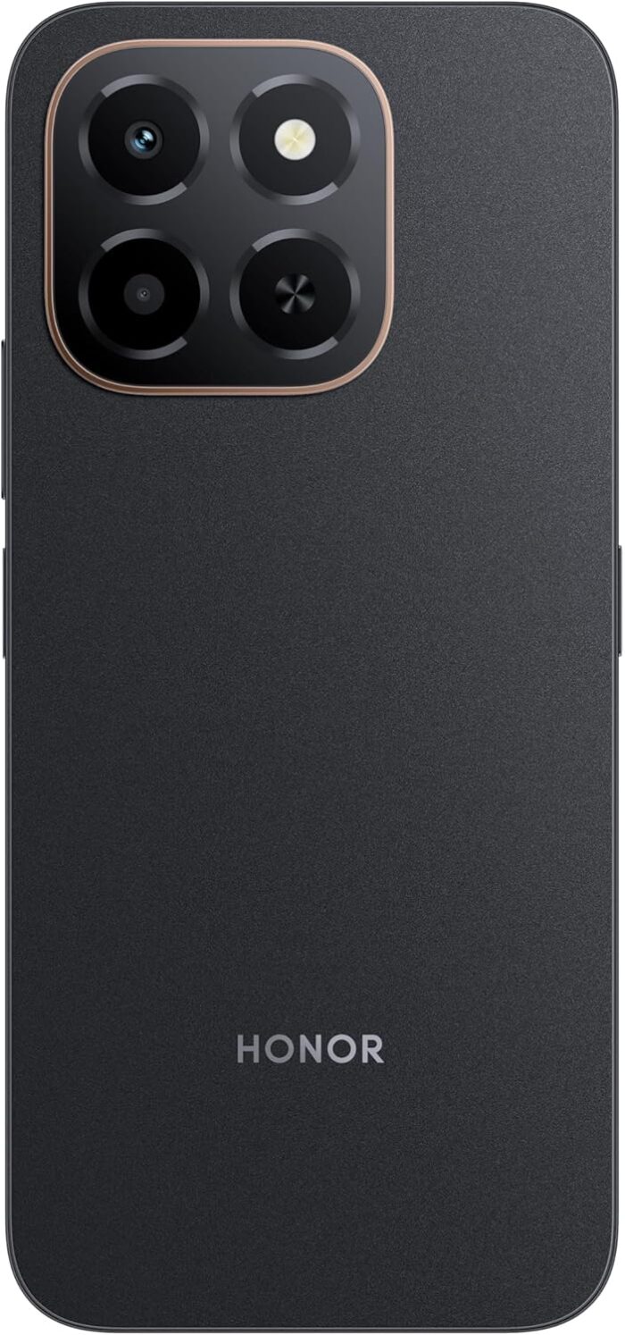 HONOR X6c Smartphone 6GB RAM 256GB ROM, 6.61" 120Hz Display, 50MP Camera, 35W Fast Charging, Dual SIM, Midnight Black – Middle East Version - Image 4