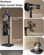Cooper ChatStand, Height Adjustable Mobile Phone Stand for Desk | Mobile Phone Holder Stand for Office, Desk Phone Stand for Recording, iPhone Stand for Desk Accessories for Women, iPhone Holder - Image 3