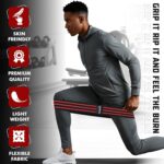 PFX Resistance Bands Set – Non-Slip Fabric Exercise Bands for Women & Men – Hip, Glutes, Legs, Butt & Thigh Workout Bands – Heavy-Duty Elastic Fitness Loop Bands for Squats, Yoga & Pilates - Image 4